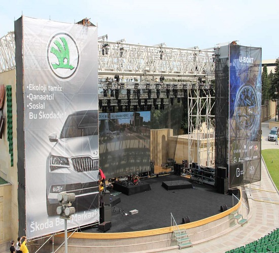 Skoda Azerbaidjan Brand promotion Baku 2015