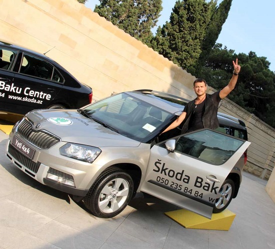 Skoda Azerbaidjan Brand promotion Baku 2015